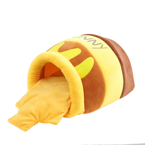 Adorable Honey Jar Theme Cat Bed - Image 4