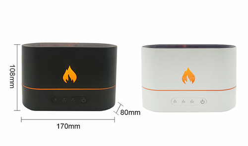 Essential Oil Diffuser With Flaming Effect And Timer - Image 11