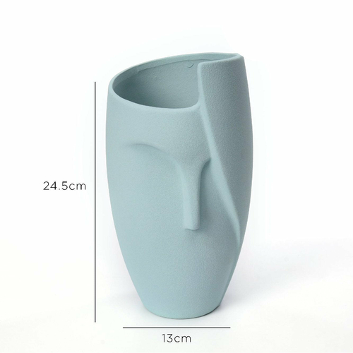 Ceramic Face Planter, Unique Design Face Planter, Eco Friendly Decor, - Image 2