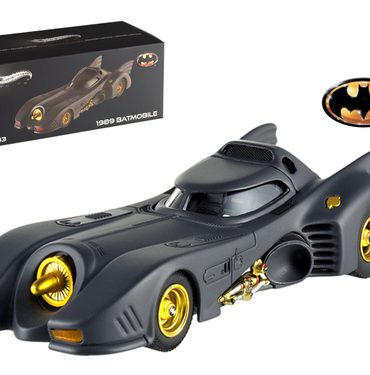 1989 Movie Batmobile Elite Edition 1/43 Diecast Model Car by Hotwheels