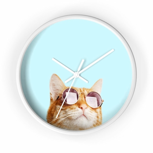 Cat is Alway's Right Wall clock - Image 12