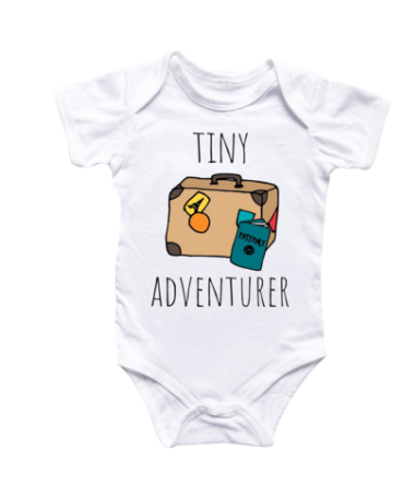 Travel Adventure Airplane - Baby Boy Girl Clothes Infant Bodysuit