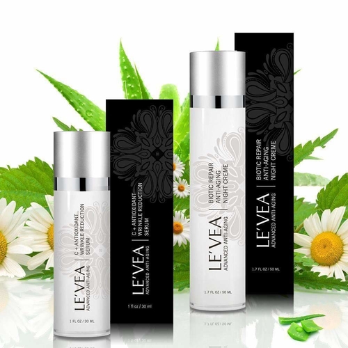 Age Perfect: Night Repair Cream + Vitamin C+ Serum - Image 3