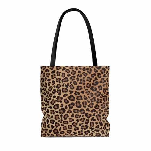 Leopard Print Animal Tote Bag - Image 3