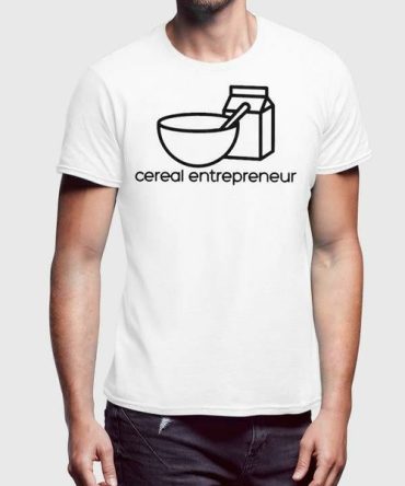 CEREAL ENTREPERNUR Printed T-shirt