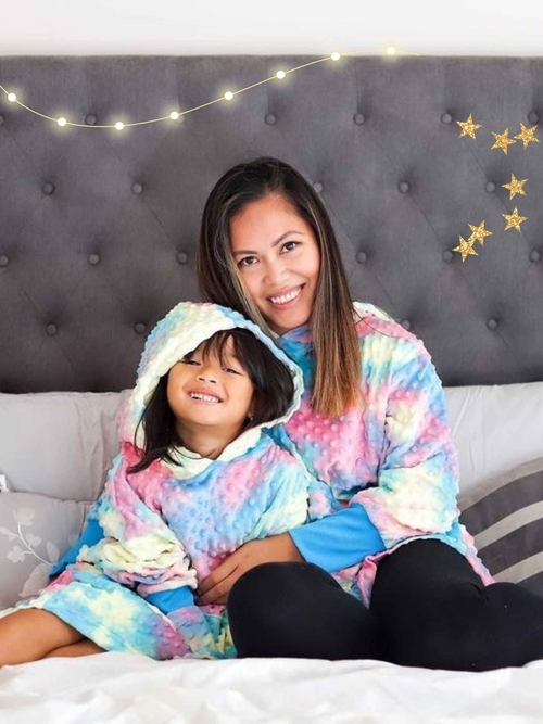 Minky Bubble Oversized Hoodie - Image 4