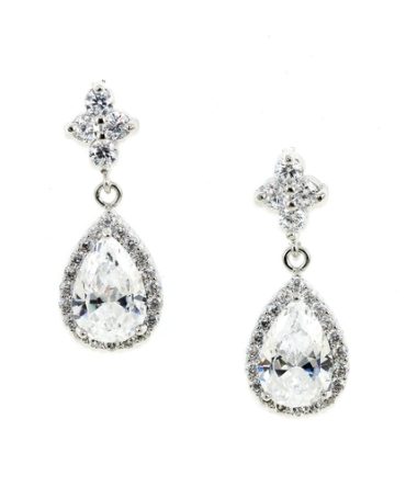 Teardrop Crystal Earrings