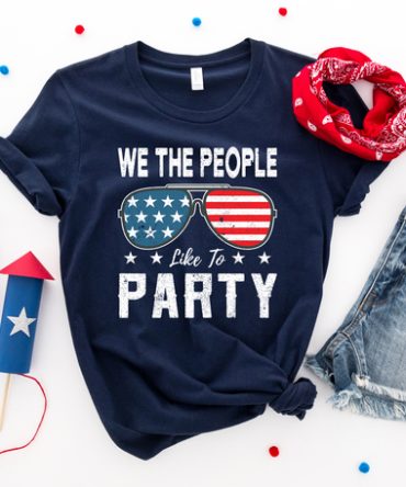 We the people like to party T-shirt