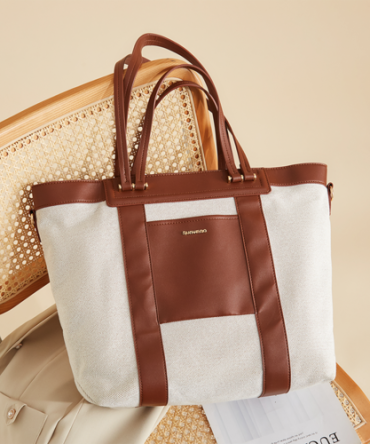Canvas Tote Diaper Bag