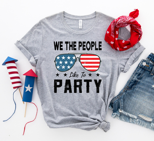 We the people like to party T-shirt - Image 4