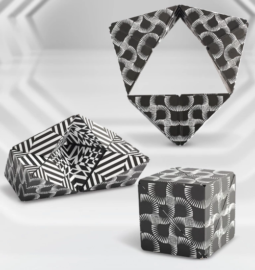 3D Changeable Magnetic Magic Cube For Kids Puzzle Cube Antistress Toy - Image 6