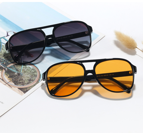 Vintage Retro Oversized Women Fashion Sunglasses - Image 3