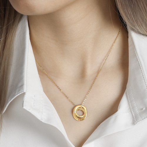 Mother Necklace Birthstone, Custom Mother Necklace, Gift From Daughter - Image 2