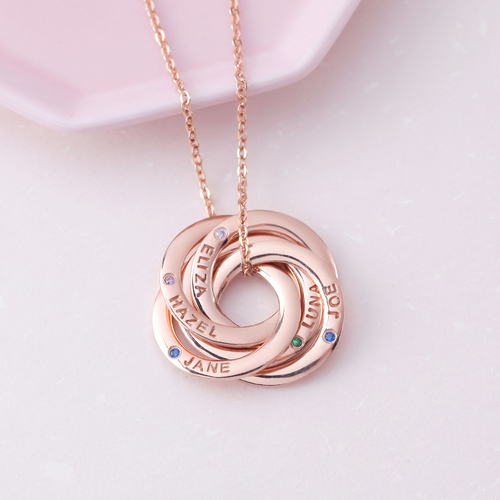 Mother Necklace Birthstone, Custom Mother Necklace, Gift From Daughter - Image 6