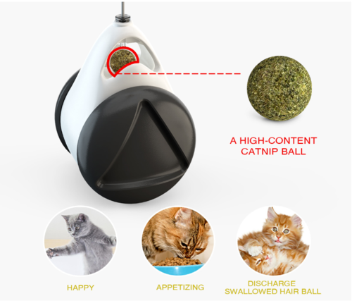 Tumbler Balanced Wheel Swinging Ball Cat Toy - Image 6