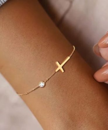 Faith based cross bracelet / anklet