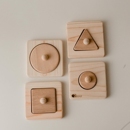 QToys Australia Single Shape Puzzle set of 4 - Image 4