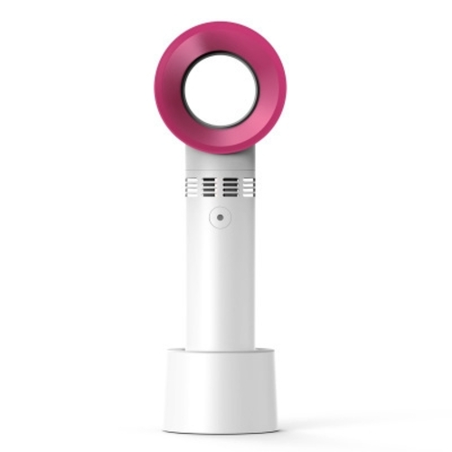 Rechargeable USB Bladeless Fan Portable Handheld Cooling Desk Mini Fan - Image 6