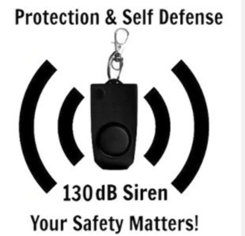 Self Defence Personal Alarm Keychain with LED Light - Image 4