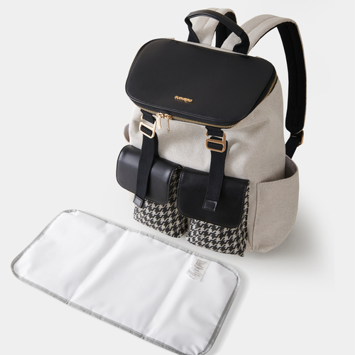 Houndstooth Diaper Backpack - Image 2