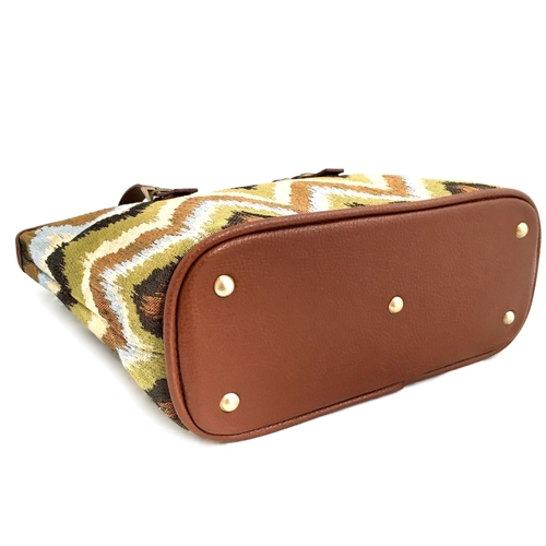Jungle Chevron 13" Tote Bag - Image 3