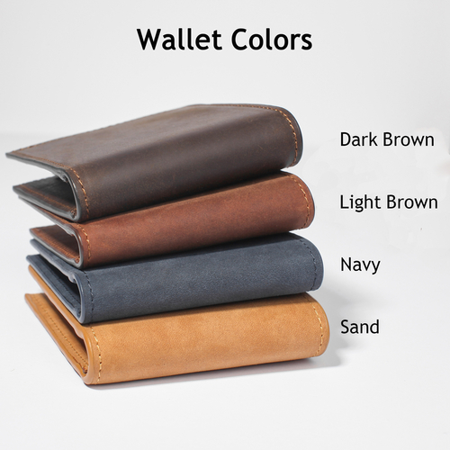 Wallet Gifts For Dad, Mens Leather Wallet, Dad Gift From Daughter - Image 3