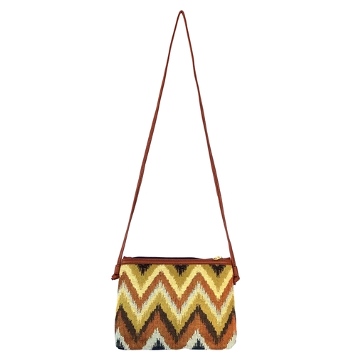 Jungle Chevron 12" Crossbody Bag - Image 2
