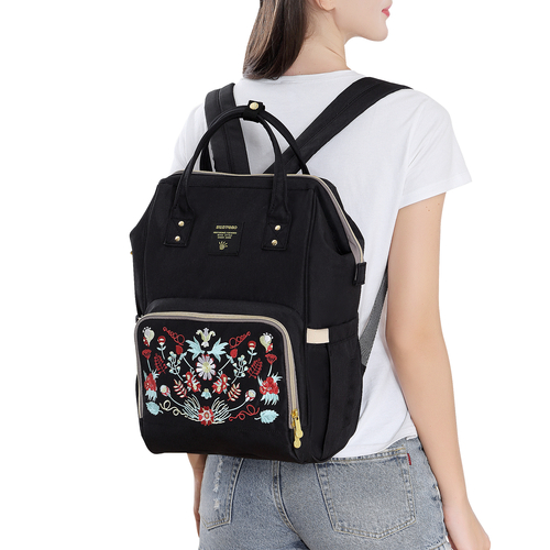 Mommy Embroidered Diaper Backpack - Image 4