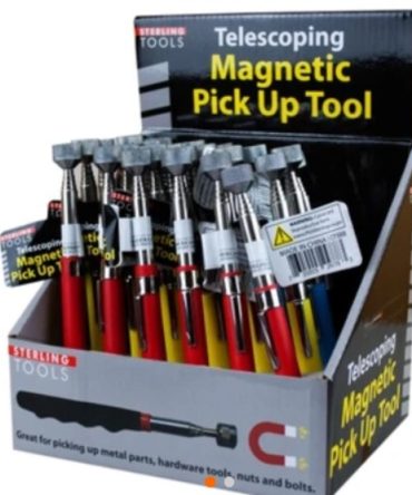 Sterling Tools Telescopic Magnet Pick-Up Tool Random Color Handle