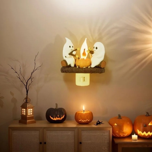 Ghost-Themed Flickering Night Light