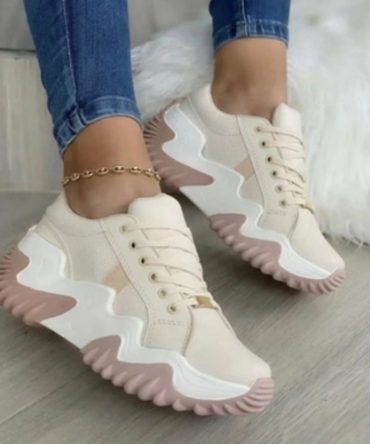 Thick Bottom Canvas Casual Shoes Summer Women's Sneakers