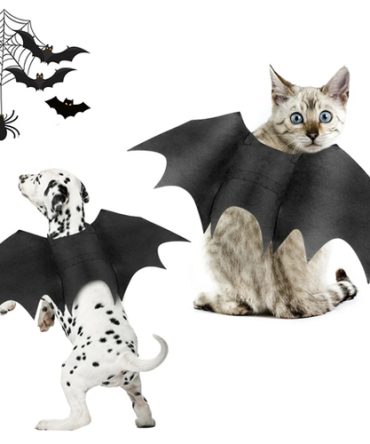 Halloween Pet Bat Wings Costume Cat and Dogs