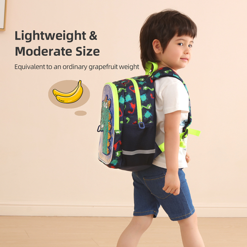 Dinosaur Children's Backpack Sequins - Image 3