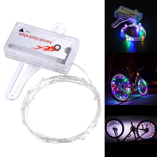 Bicycle Light Colorful Mini Led Bike Wheel Spoke Light - Image 4