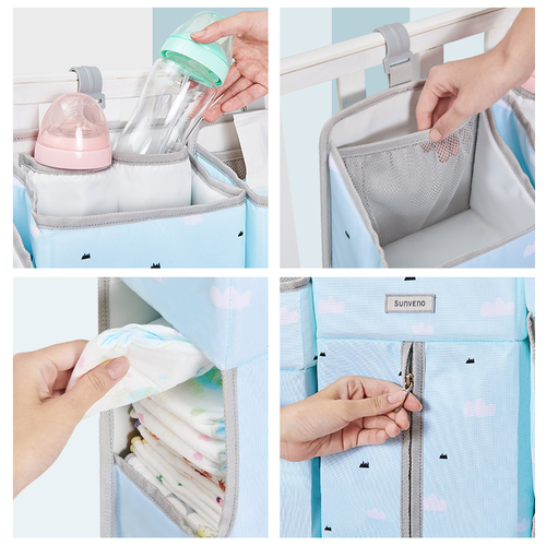 Baby Crib Organizer Nursery Decor - Image 3