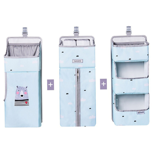 Baby Crib Organizer Nursery Decor - Image 4