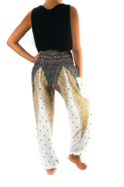 WHITE PEACOCK Women Boho Pants Hippie Pants Yoga - Image 6