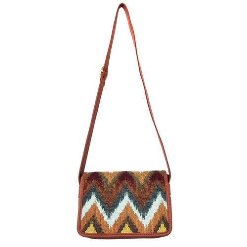 Jungle Chevron 10" Messenger Bag - Image 2