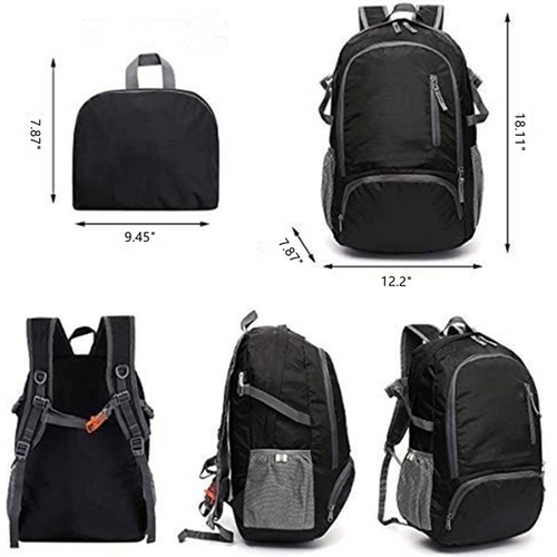 Folding Ultralight Backpack Portable Laptop Backpack Sport Backpack - Image 2