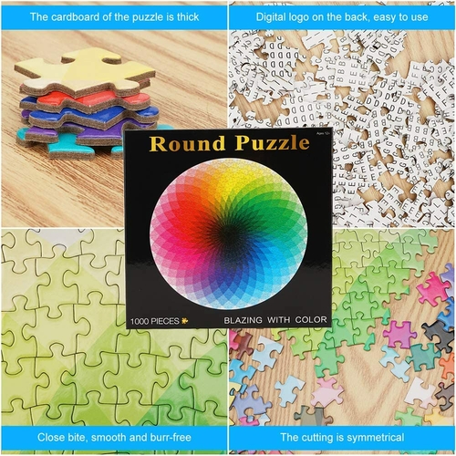 1000 Pieces Gradient Puzzles for Adults Kids - Image 4