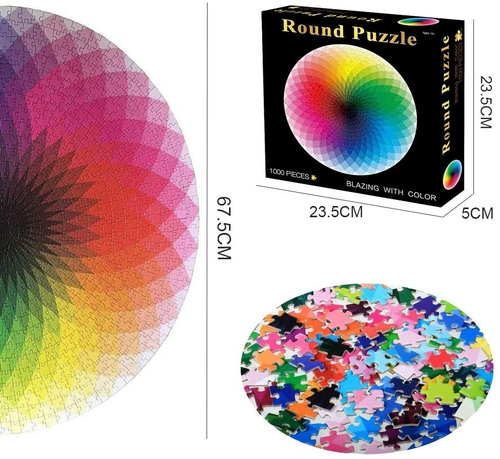 1000 Pieces Gradient Puzzles for Adults Kids - Image 6