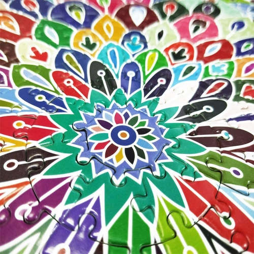 500 Pieces Blooming Color Puzzles for Adults Kids - Image 3