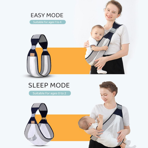 Portable Breathable Baby Carrier Ergonomic Baby Sling - Image 4