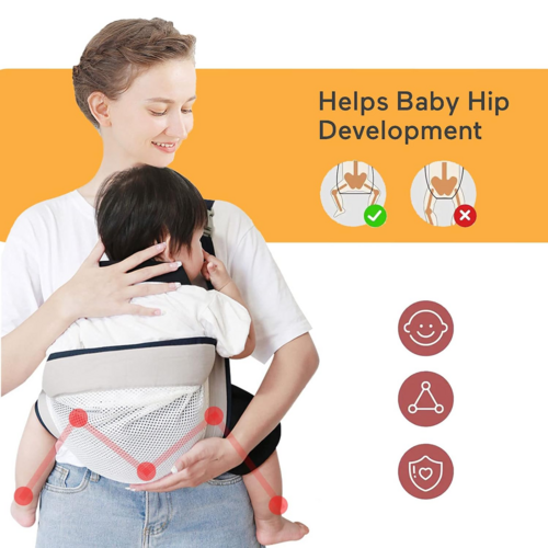 Portable Breathable Baby Carrier Ergonomic Baby Sling - Image 5