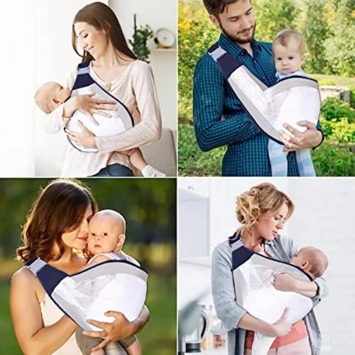 Portable Breathable Baby Carrier Ergonomic Baby Sling - Image 6