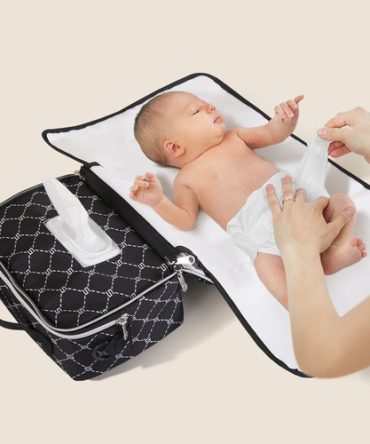 All in One  Diaper Bag with Changing Pad