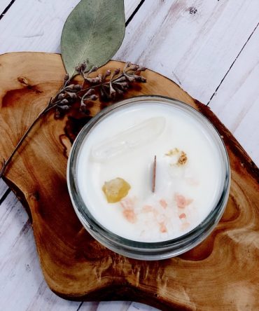 Space Clearing Candle/ Intention candle / organic