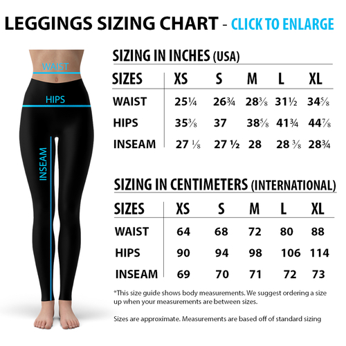 Womens American Flag Leggings - Image 6
