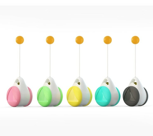 Tumbler Balanced Wheel Swinging Ball Cat Toy - Image 4