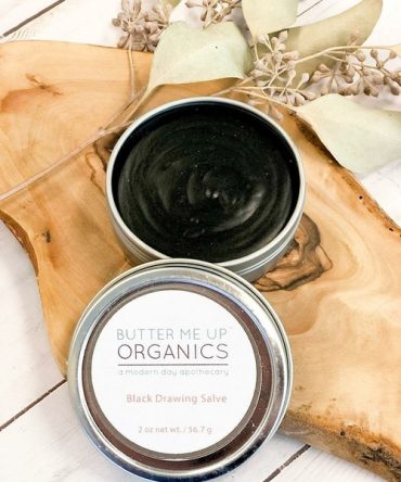 Organic Black Drawing Salve / Bee Stings / Rashes / Skin Ailments /